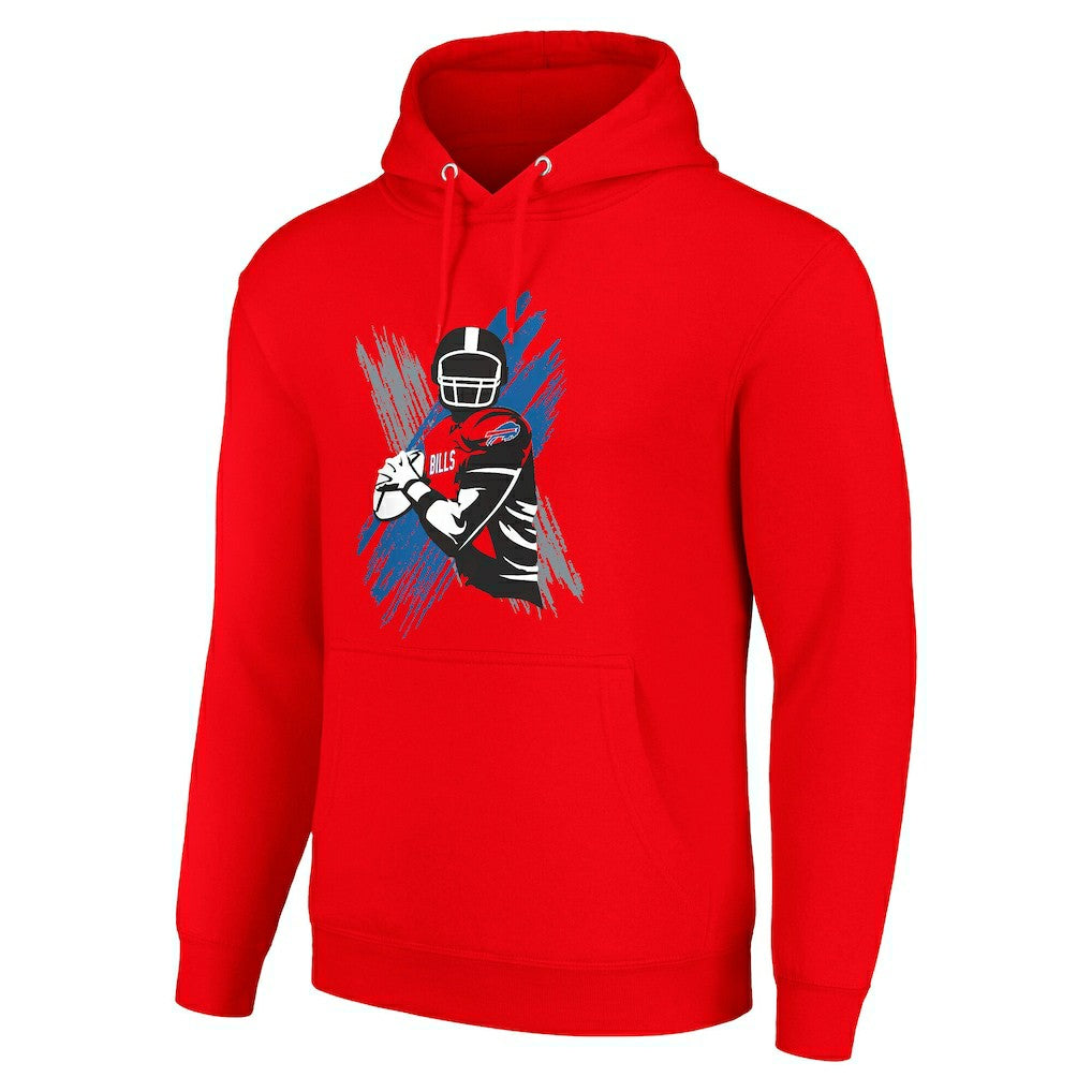 Starter Player X Fleece Pullover Hoodie - Buffalo Bills