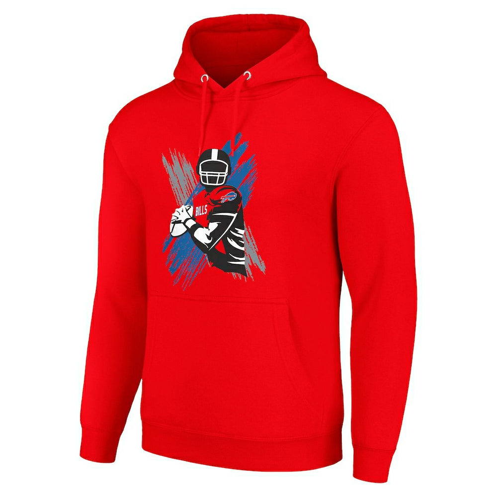 Starter Player X Fleece Pullover Hoodie - Buffalo Bills
