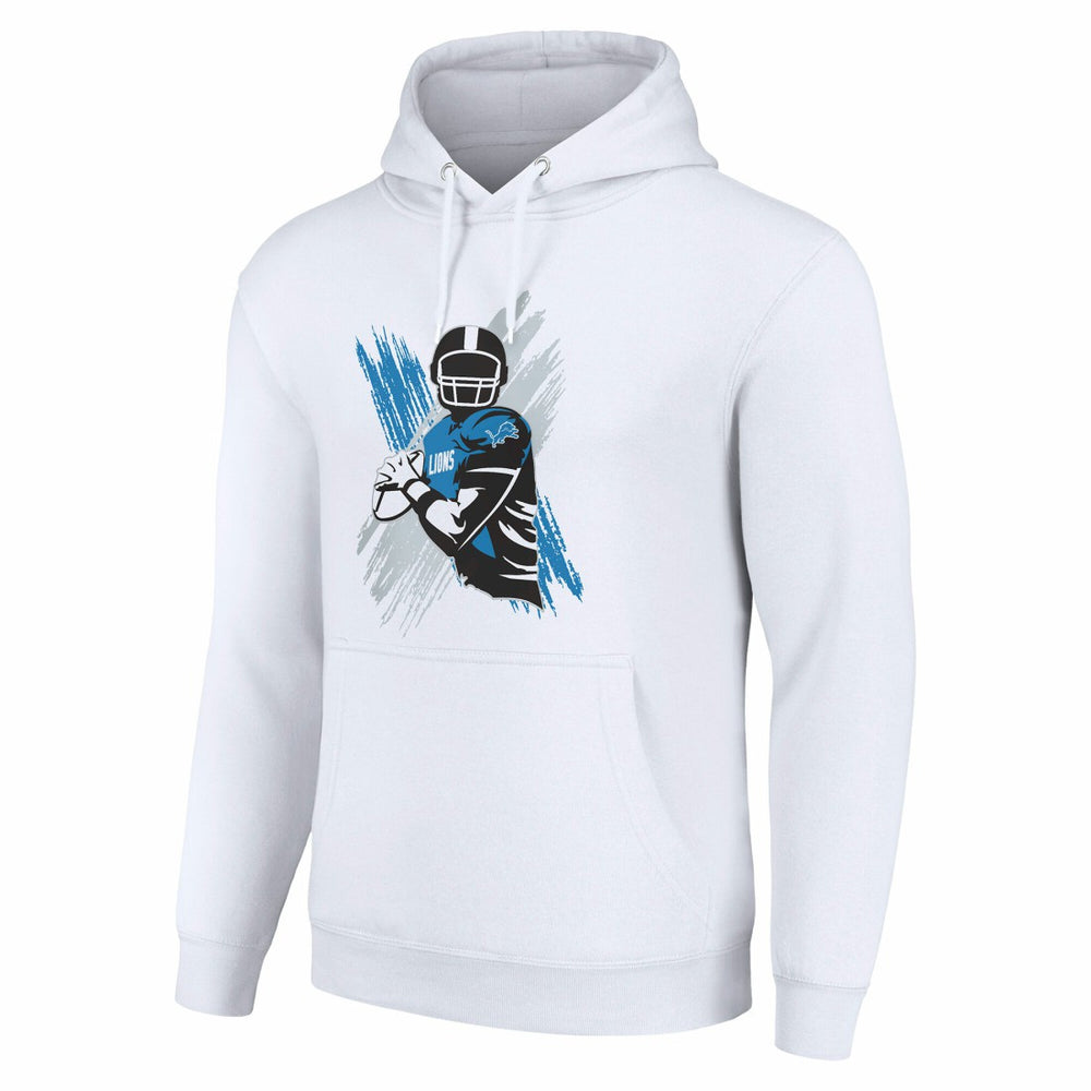Starter Player X Fleece Pullover Hoodie - Detroit Lions