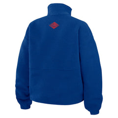 WEAR by Erin Andrews Women's Polar Fleece Half-Zip Jacket - Buffalo Bills