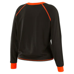 WEAR by Erin Andrews Women's Tie-Front Long Sleeve Top - Cincinnati Bengals