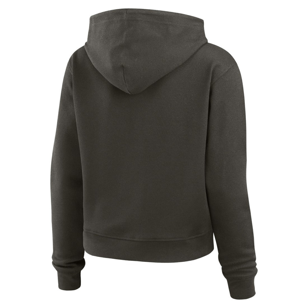 WEAR by Erin Andrews Women's Waffle Hoodie Pullover Top - Tampa Bay Buccaneers