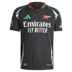 Arsenal 2024/25 Away Custom Jersey - Adidas Black