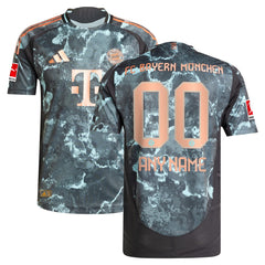 Bayern Munich 2024/25 Away Custom Jersey - Adidas Black