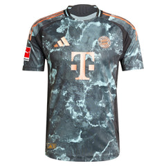 Bayern Munich 2024/25 Away Custom Jersey - Adidas Black