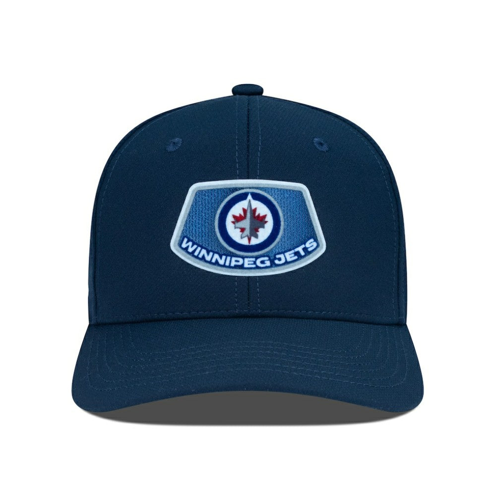 NHL Navy Winnipeg Jets Levelwear Rise Skylight Flex Hat