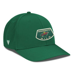 NHL Green Minnesota Wild Levelwear Rise Skylight Flex Hat