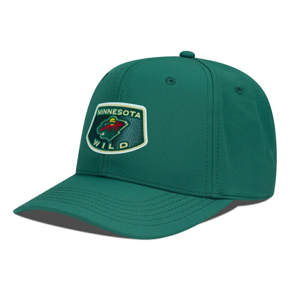 NHL Green Minnesota Wild Levelwear Rise Skylight Flex Hat