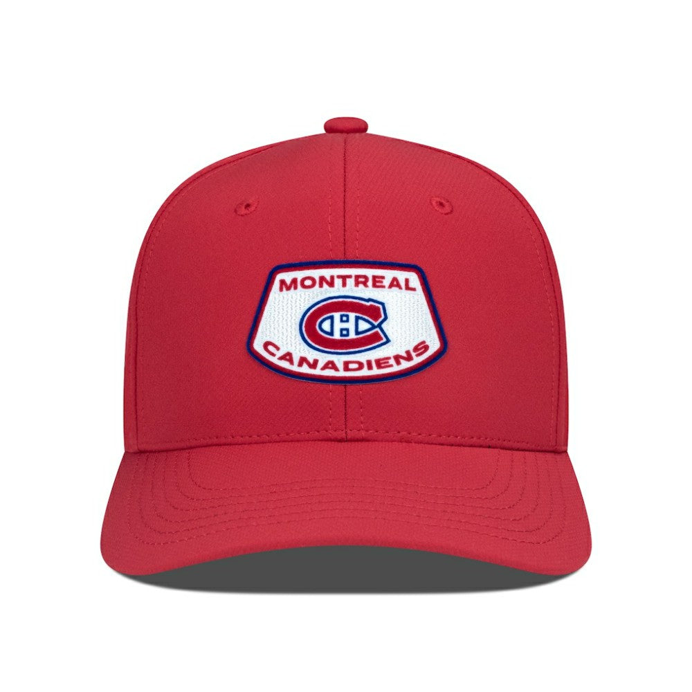 NHL Red Montreal Canadiens Levelwear Rise Skylight Flex Hat