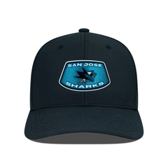 NHL Black San Jose Sharks Levelwear Rise Skylight Flex Hat