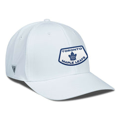 NHL White Toronto Maple Leafs Levelwear Rise Skylight Flex Hat