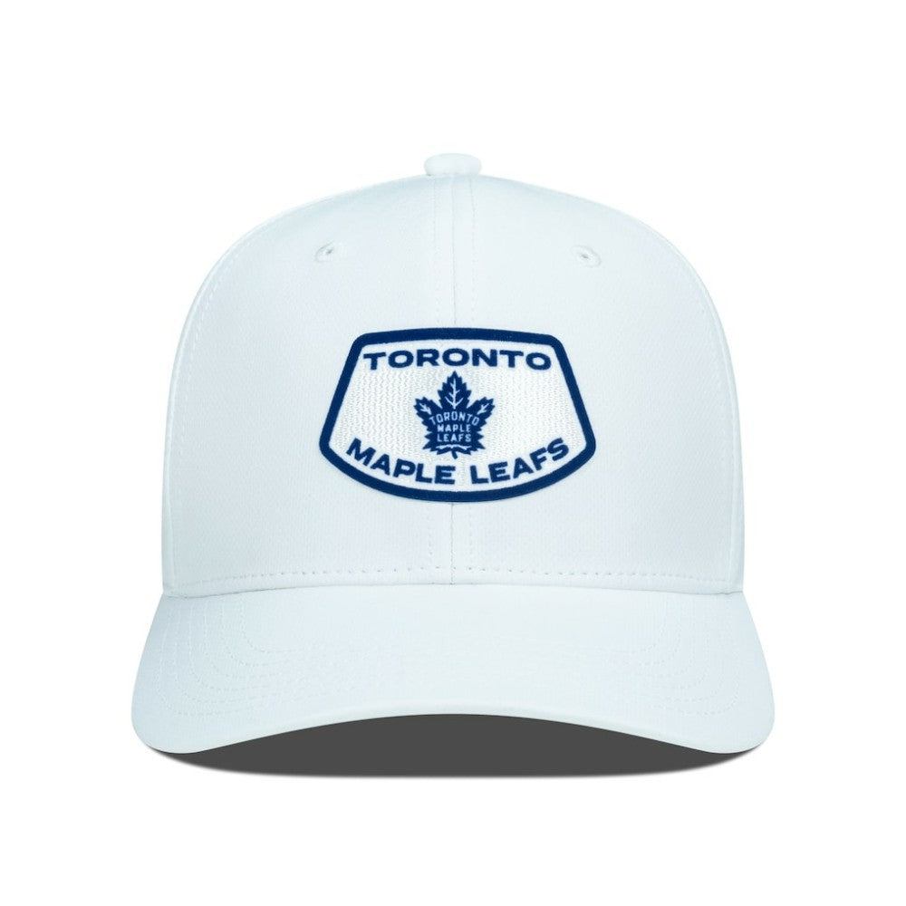 NHL White Toronto Maple Leafs Levelwear Rise Skylight Flex Hat