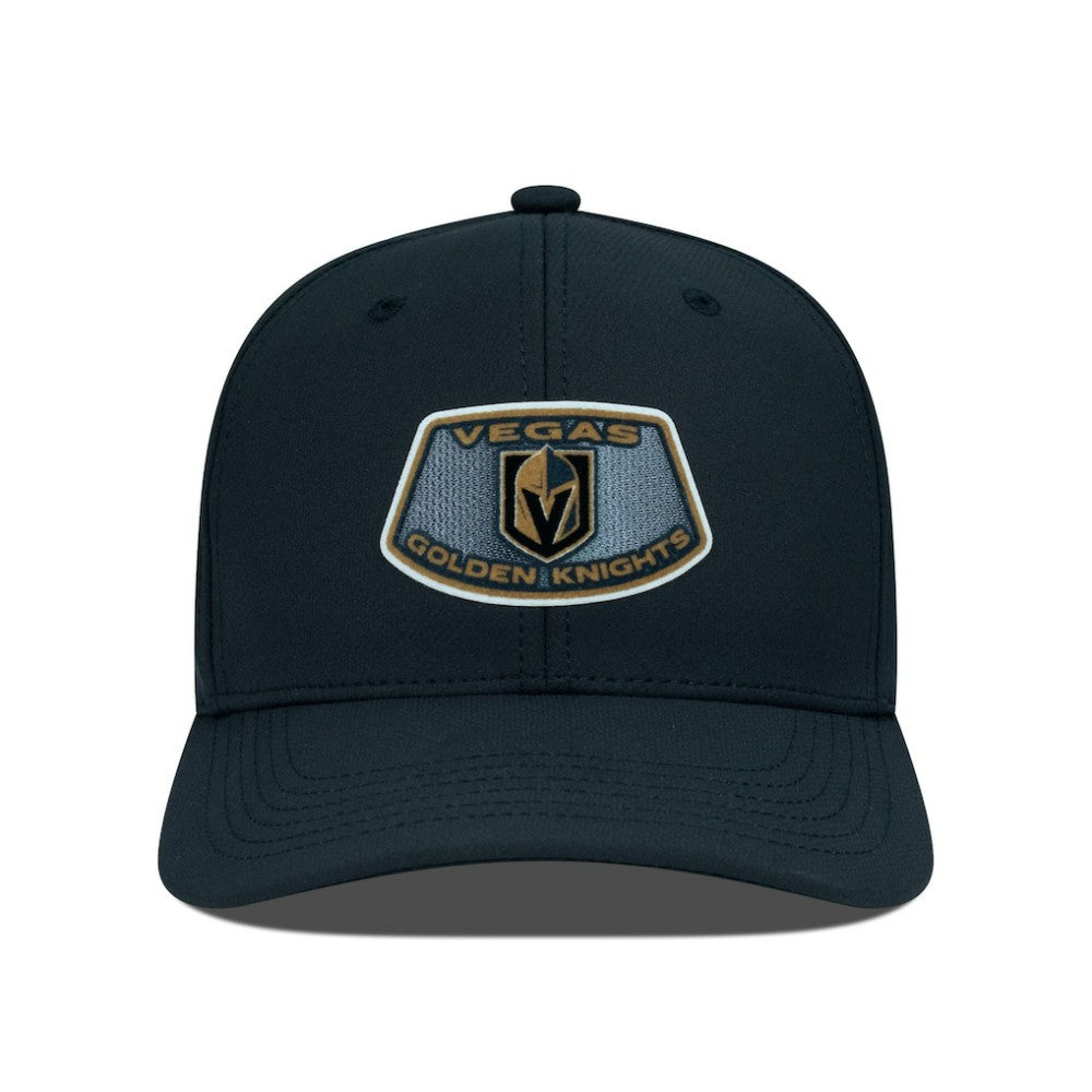 NHL Black Vegas Golden Knights Levelwear Rise Skylight Flex Hat