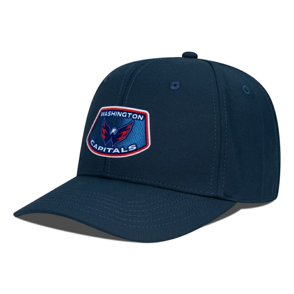 NHL Navy Washington Capitals Levelwear Rise Skylight Flex Hat