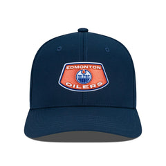 NHL Navy Edmonton Oilers Levelwear Rise Skylight Flex Hat