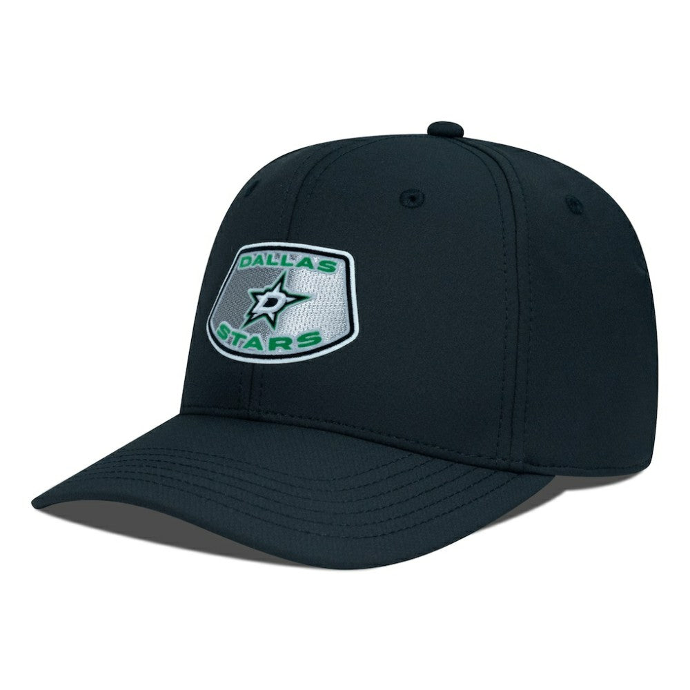 NHL Black Dallas Stars Levelwear Rise Skylight Flex Hat