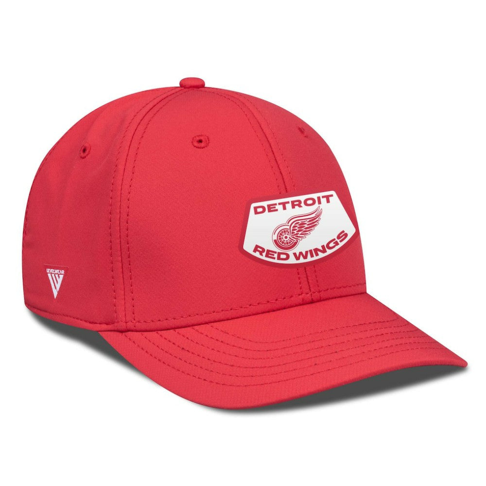 NHL Red Detroit Red Wings Levelwear Rise Skylight Flex Hat