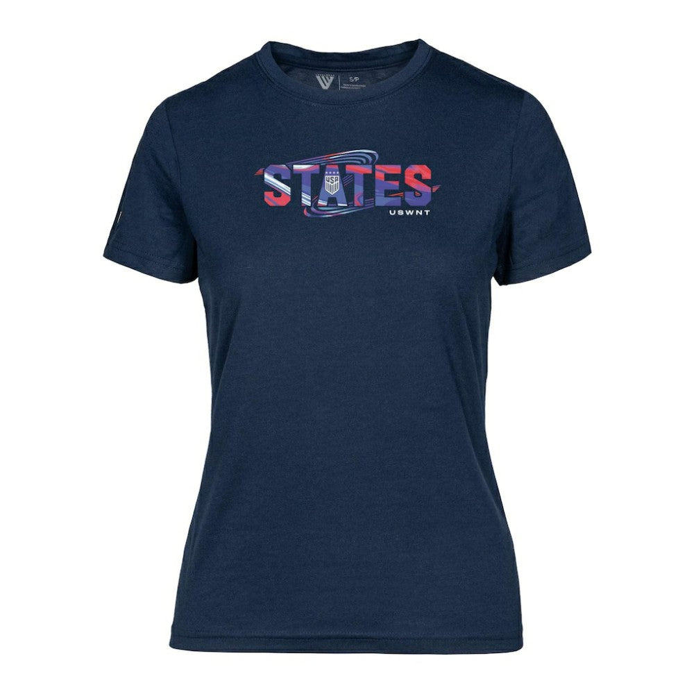 USWNT Levelwear Women's Maddox T-Shirt -  Navy