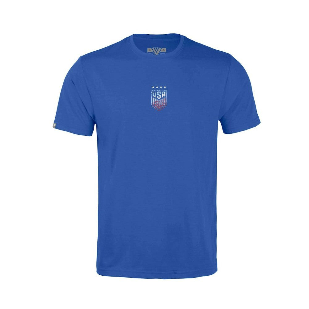USWNT Levelwear Youth Little Richmond T-Shirt -  Royal