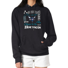 NBA Charlotte Hornets G-III 4Her by Carl Banks Women's Team Collage Graphic Fleece Pullover Hoodie