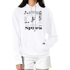 NBA San Antonio Spurs G-III 4Her by Carl Banks Women's Team Collage Graphic Fleece Pullover Hoodie