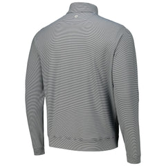 MLB Cincinnati Reds Peter Millar Perth Sugar Stripe Performance Quarter-Zip Top