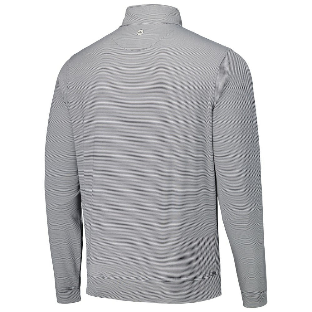 MLB San Diego Padres Peter Millar Perth Sugar Stripe Performance Quarter-Zip Top
