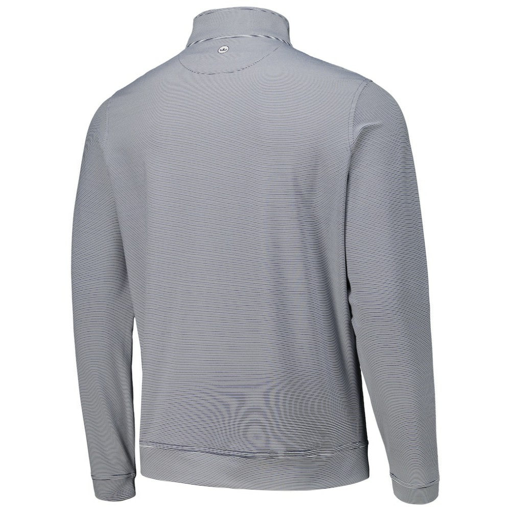 MLB St. Louis Cardinals Peter Millar Perth Sugar Stripe Performance Quarter-Zip Top