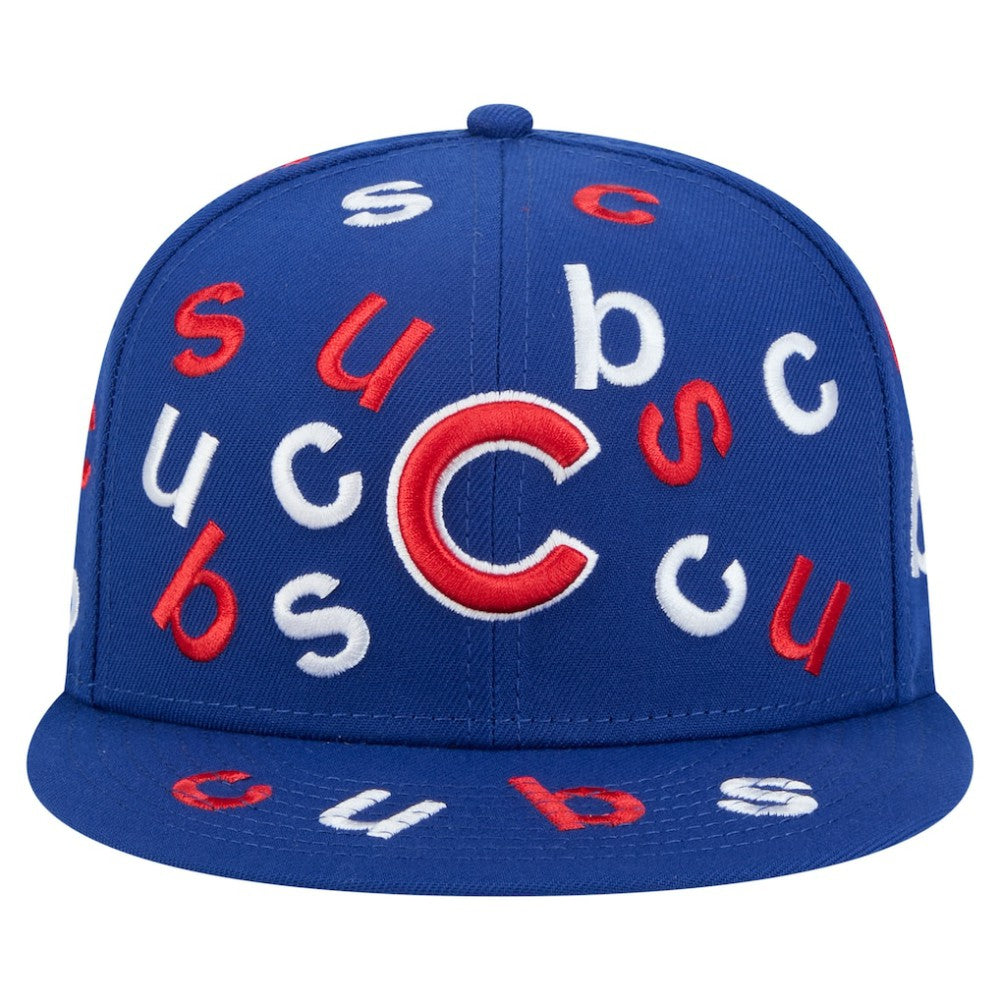 MLB Chicago Cubs New Era Team Confetti 59FIFTY Fitted Hat