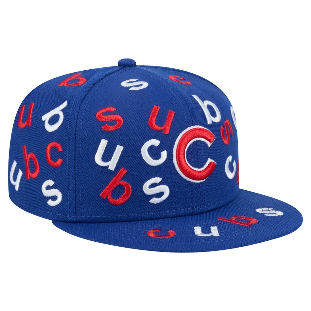 MLB Chicago Cubs New Era Team Confetti 59FIFTY Fitted Hat