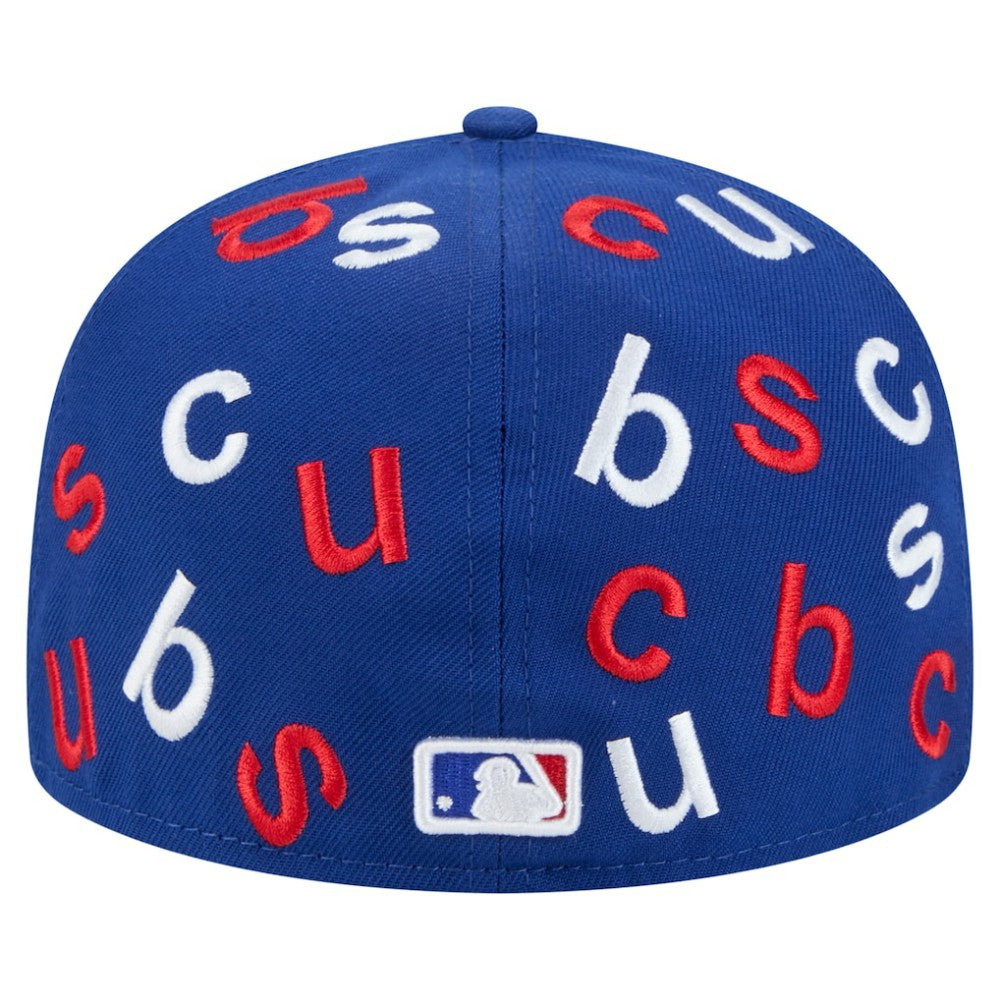 MLB Chicago Cubs New Era Team Confetti 59FIFTY Fitted Hat