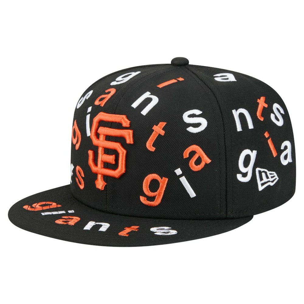 MLB San Francisco Giants New Era Team Confetti 59FIFTY Fitted Hat