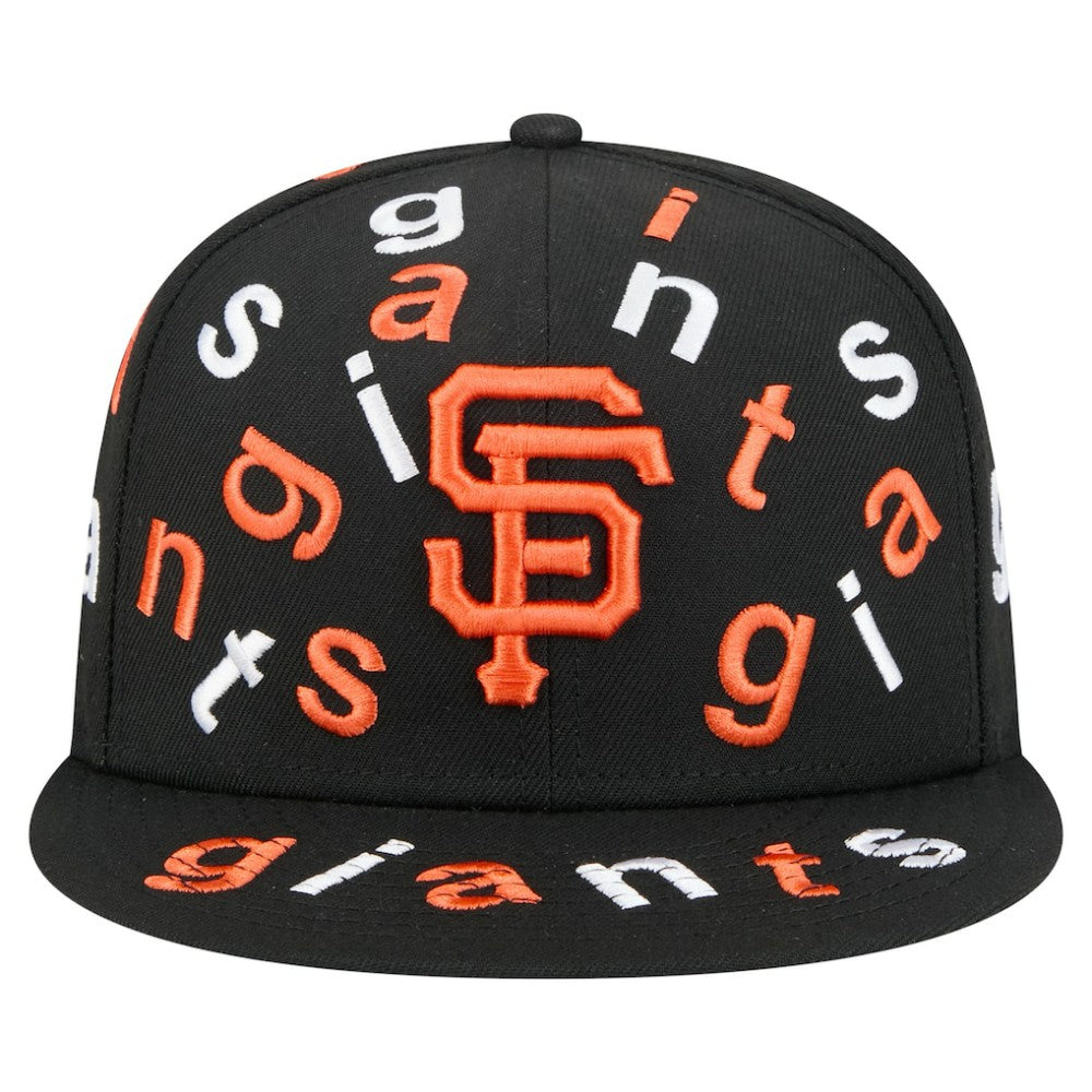MLB San Francisco Giants New Era Team Confetti 59FIFTY Fitted Hat