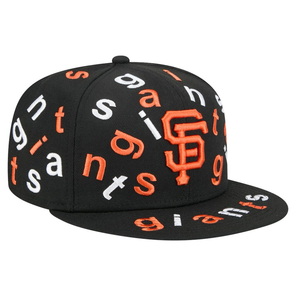 MLB San Francisco Giants New Era Team Confetti 59FIFTY Fitted Hat