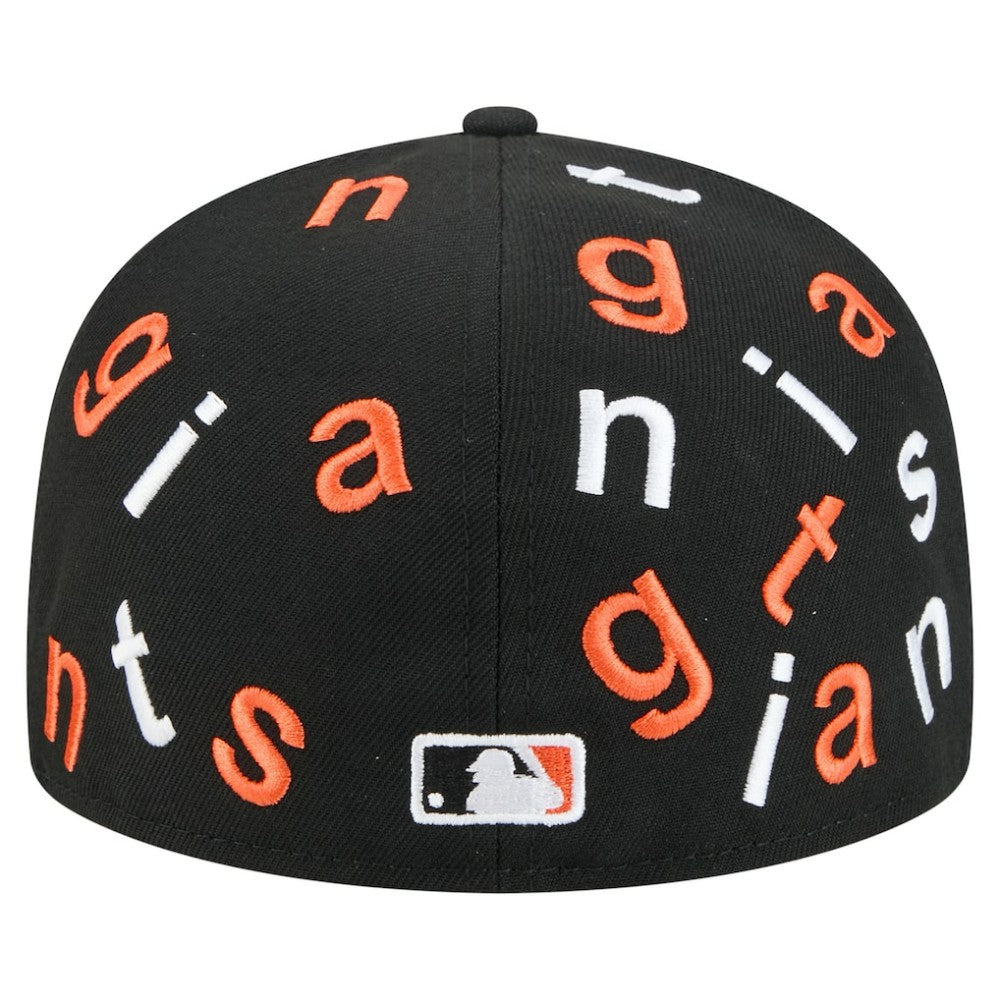MLB San Francisco Giants New Era Team Confetti 59FIFTY Fitted Hat