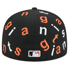 MLB San Francisco Giants New Era Team Confetti 59FIFTY Fitted Hat