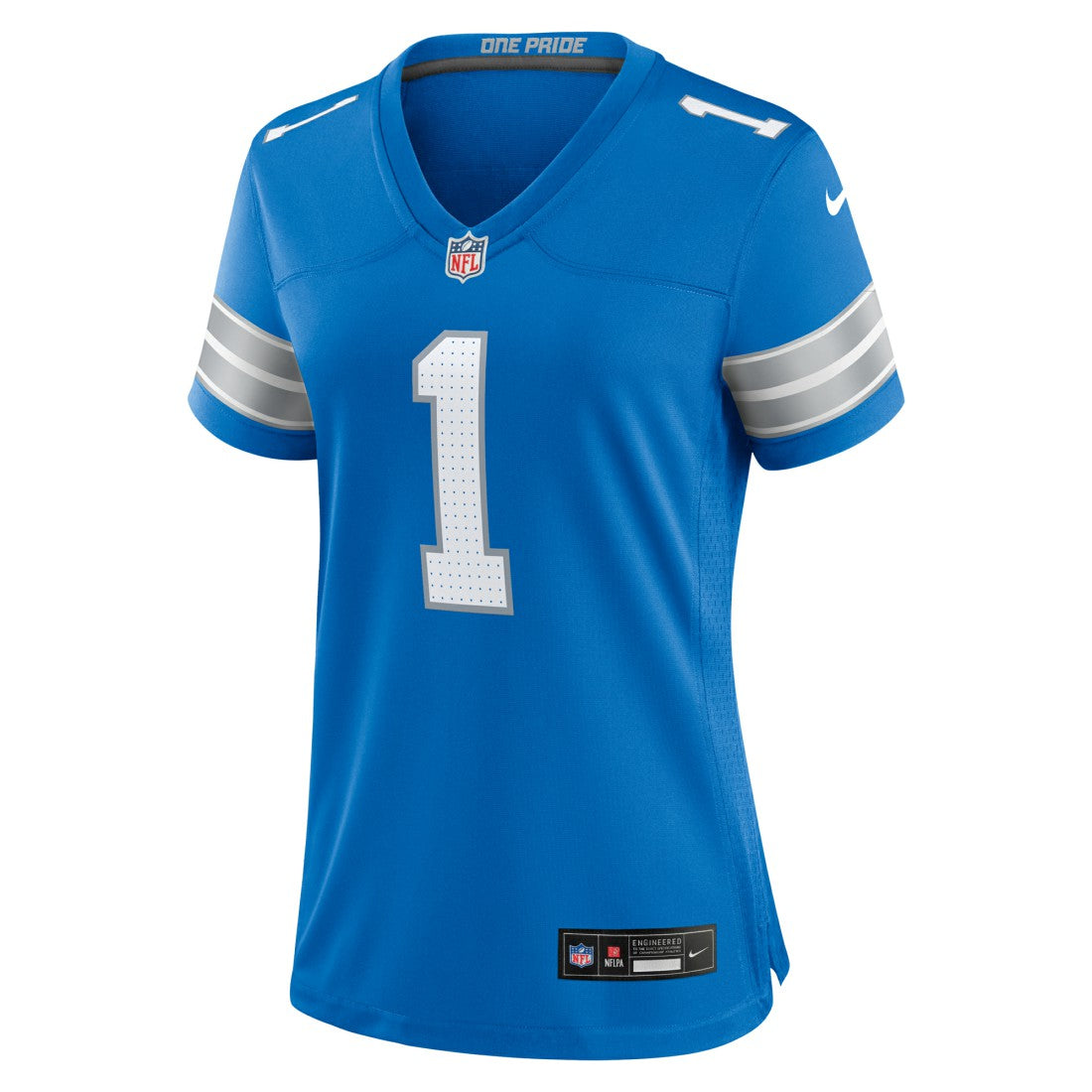 Number 1 Mom  Game Jersey - Detroit Lions