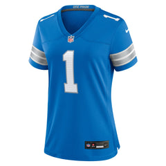 Number 1 Mom  Game Jersey - Detroit Lions