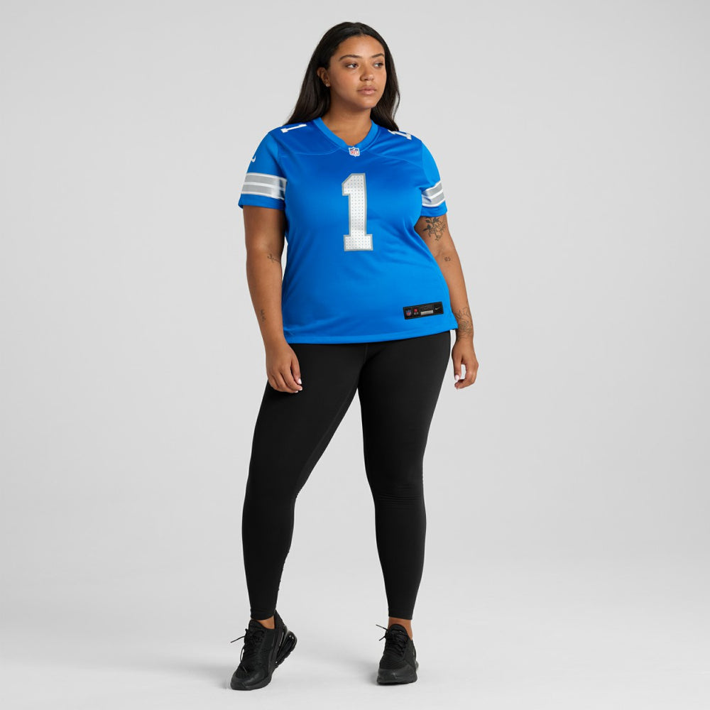 Number 1 Mom  Game Jersey - Detroit Lions