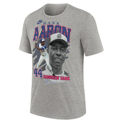 MLB Hank Aaron Atlanta Braves Nike Cooperstown Collection Player Local T-Shirt