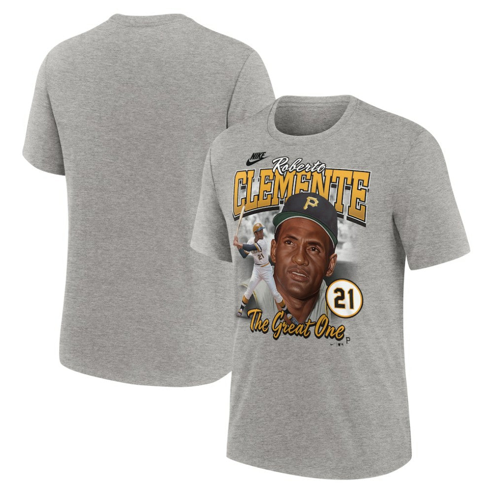 MLB Roberto Clemente Pittsburgh Pirates Nike Cooperstown Collection Player Local T-Shirt