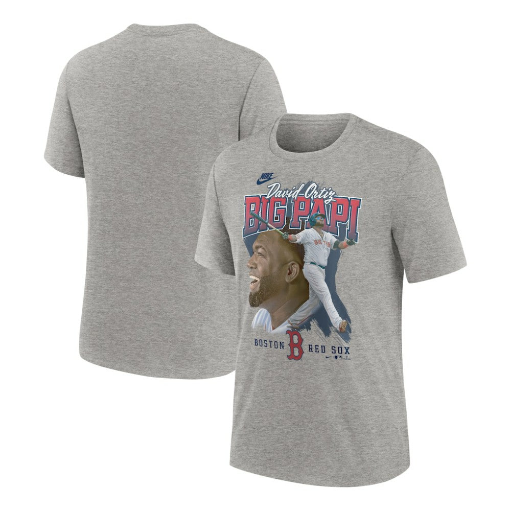 MLB David Ortiz Boston Red Sox Nike Cooperstown Collection Player Local T-Shirt