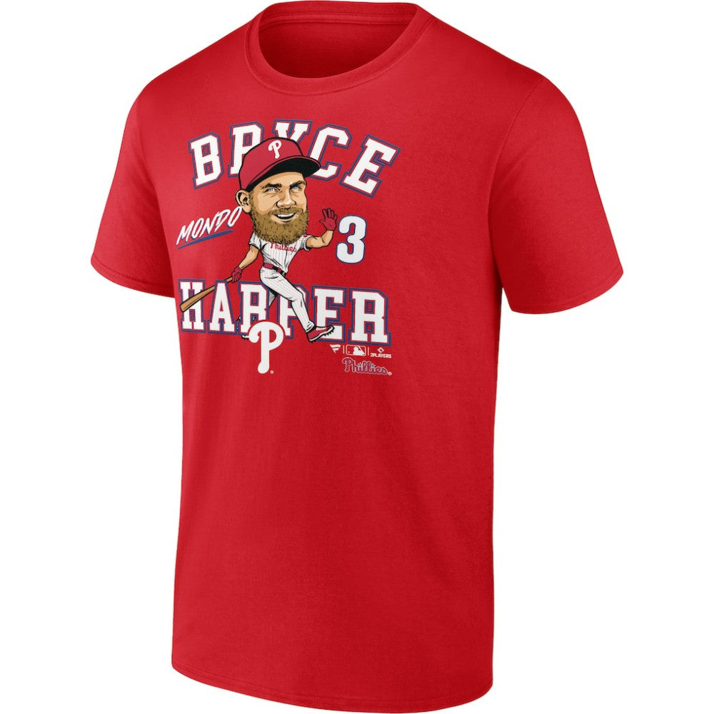 MLB Bryce Harper Philadelphia Phillies Fanatics Hometown Caricature T-Shirt
