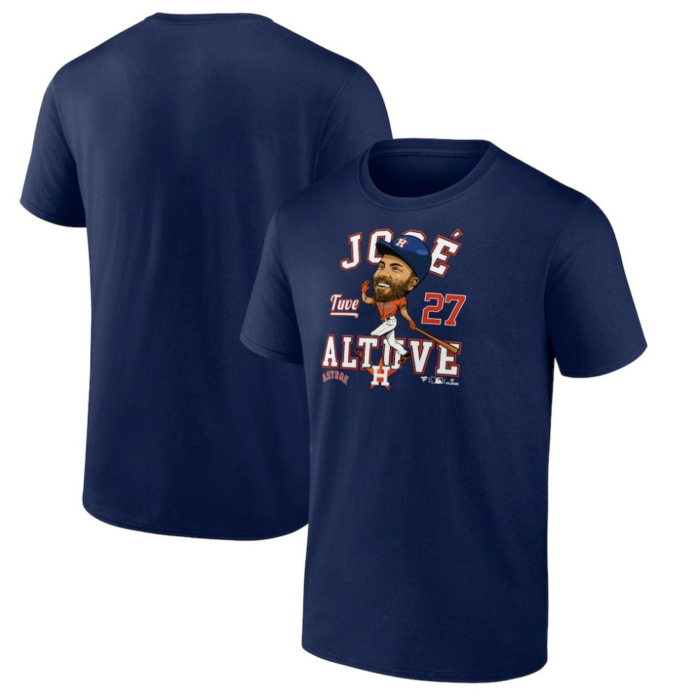 MLB Jose Altuve Houston Astros Fanatics Hometown Caricature T-Shirt