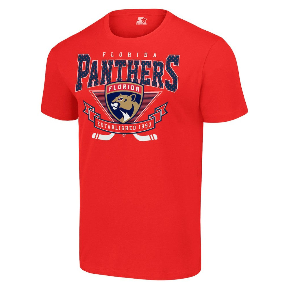 NHL Red Florida Panthers Starter Team Logo Graphic T-Shirt