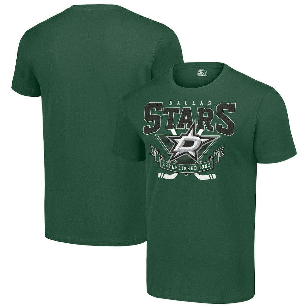 NHL Green Dallas Stars Starter Team Logo Graphic T-Shirt