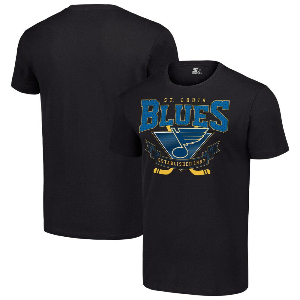NHL Black St. Louis Blues Starter Team Logo Graphic T-Shirt