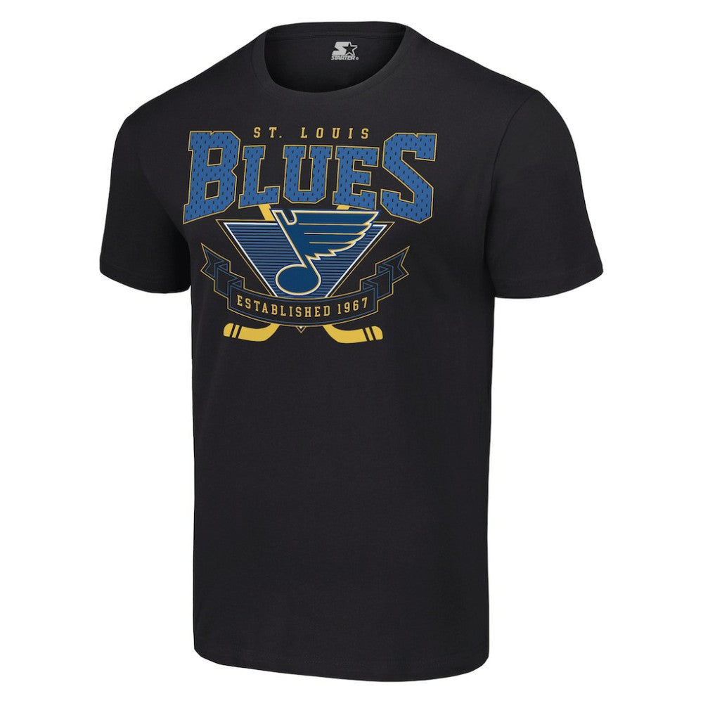 NHL Black St. Louis Blues Starter Team Logo Graphic T-Shirt