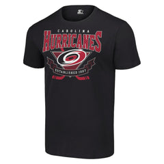 NHL Black Carolina Hurricanes Starter Team Logo Graphic T-Shirt
