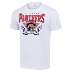NHL White Florida Panthers Starter ‘80s Inspired T-Shirt